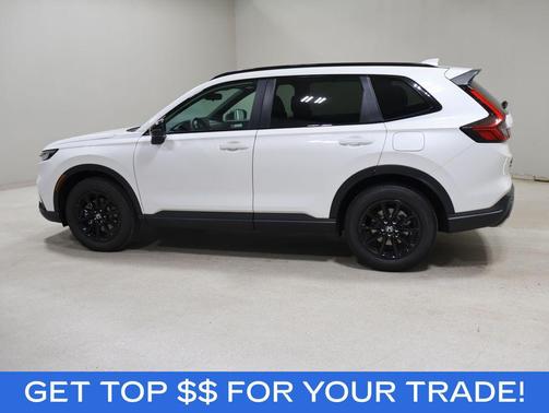 Platinum White Pearl 2026 Honda CR-V Hybrid Sport AWD