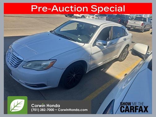 Bright White Clearcoat 2012 Chrysler 200 Limited