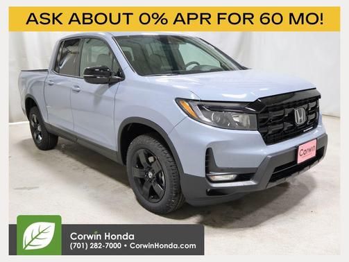 Sonic Gray Pearl 2026 Honda Ridgeline Black