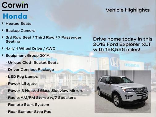 2018 Ford Explorer XLT