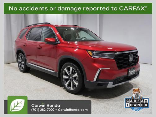 Radiant Red II 2023 Honda Pilot AWD Elite