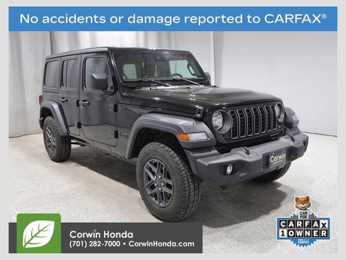 Black Clearcoat 2025 Jeep Wrangler Sport S