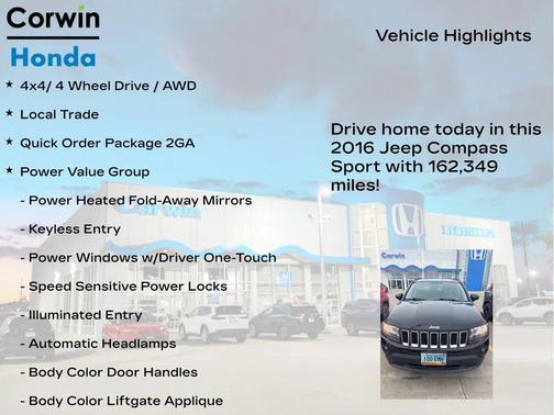 2016 Jeep Compass Sport