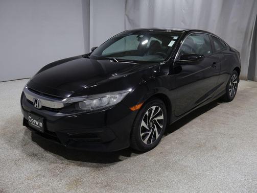 Crystal Black Pearl 2018 Honda Civic LX