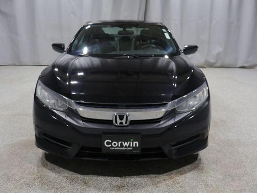 Crystal Black Pearl 2018 Honda Civic LX