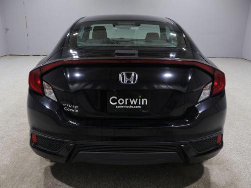 Crystal Black Pearl 2018 Honda Civic LX