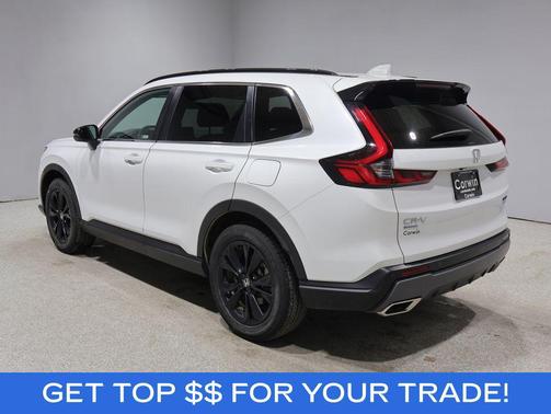 Platinum White Pearl 2023 Honda CR-V Hybrid Sport Touring AWD