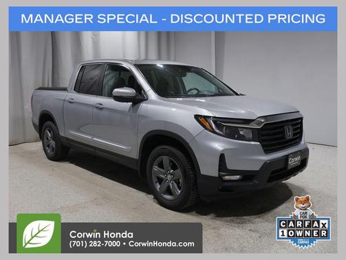 Lunar Silver 2023 Honda Ridgeline RTL