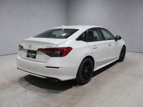 Platinum White Pearl 2024 Honda Civic Sport