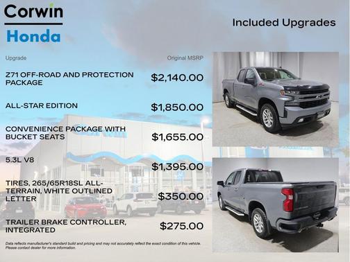 Satin Steel Metallic 2020 Chevrolet Silverado 1500 RST