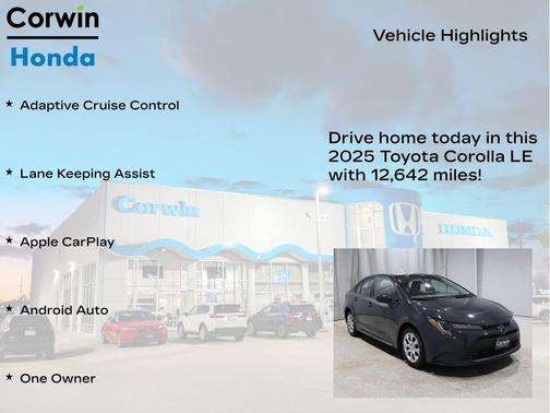 2025 Toyota Corolla LE