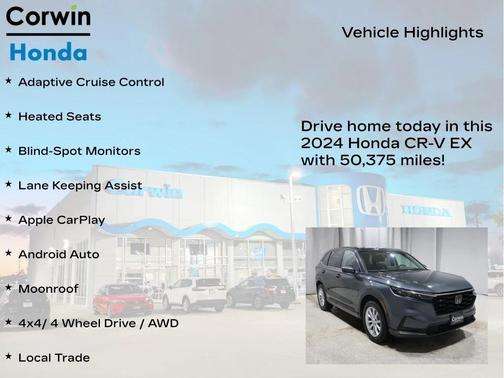 2024 Honda CR-V EX AWD
