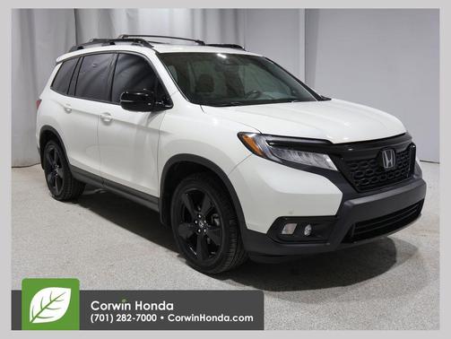 White Diamond Pearl 2019 Honda Passport Elite