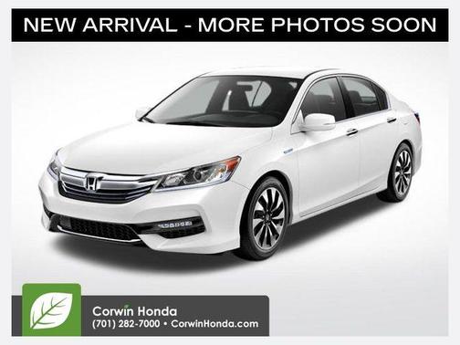 White 2017 Honda Accord Hybrid Base