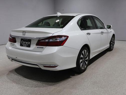 White 2017 Honda Accord Hybrid Base