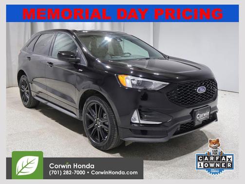 AGATE BLACK METALLIC 2024 Ford Edge ST Line