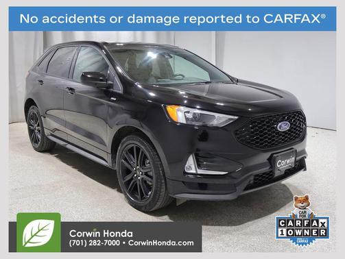 AGATE BLACK METALLIC 2024 Ford Edge ST Line
