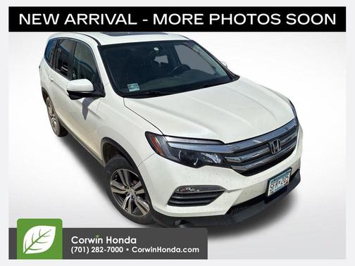 White Diamond Pearl 2018 Honda Pilot EX-L