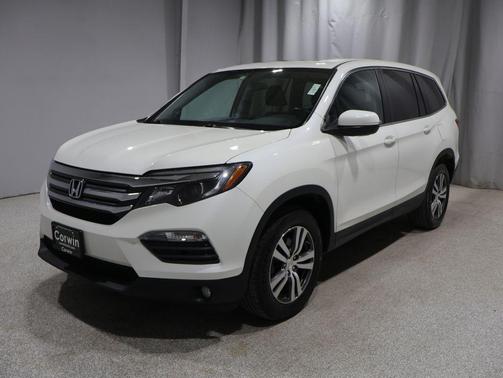 White Diamond Pearl 2018 Honda Pilot EX-L