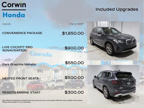 2022 BMW X3 xDrive30i