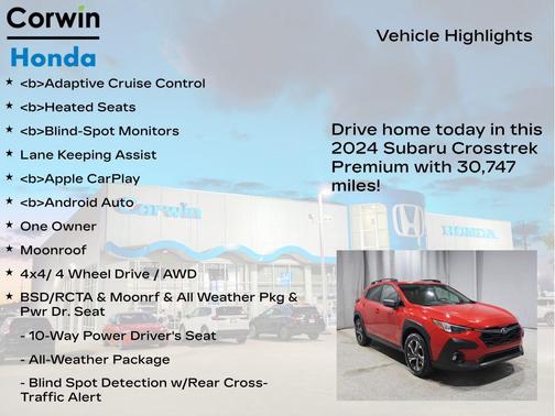 2024 Subaru Crosstrek Premium