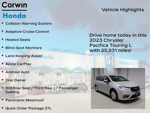2023 Chrysler Pacifica Touring L