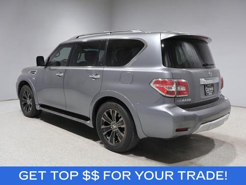 Gun Metallic 2017 Nissan Armada Platinum