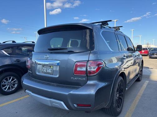 Gun Metallic 2017 Nissan Armada Platinum