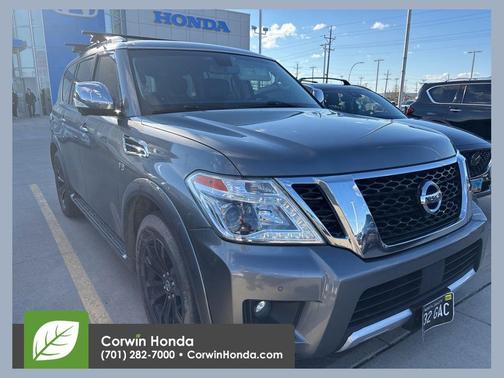 Gun Metallic 2017 Nissan Armada Platinum