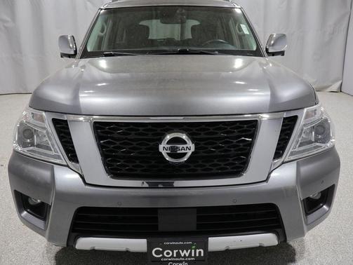 Gun Metallic 2017 Nissan Armada Platinum