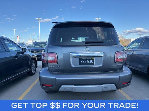 Gun Metallic 2017 Nissan Armada Platinum