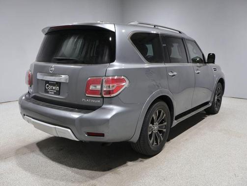 Gun Metallic 2017 Nissan Armada Platinum