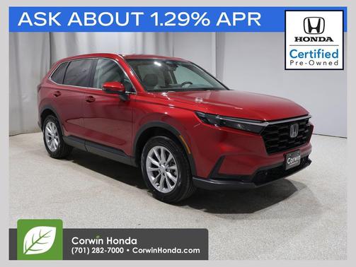 Radiant Red 2025 Honda CR-V EX-L AWD