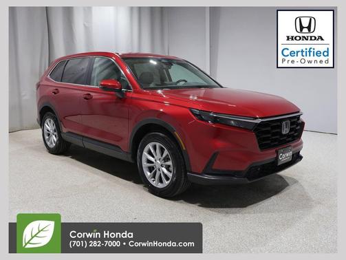 Radiant Red 2025 Honda CR-V EX-L AWD