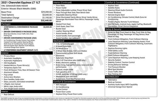 2021 Chevrolet Equinox 1LT
