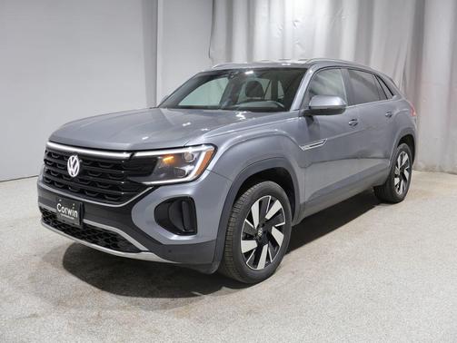 Silver Mist 2025 Volkswagen Atlas Cross Sport 2.0T SE w/Technology 4MOTION