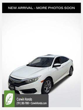 Taffeta White 2016 Honda Civic LX