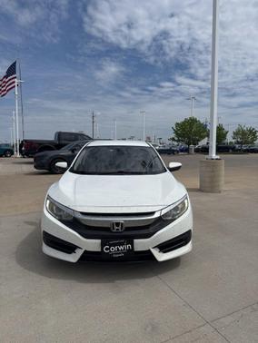 Taffeta White 2016 Honda Civic LX
