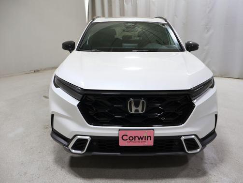 Platinum White Pearl 2026 Honda CR-V Hybrid Sport Touring AWD