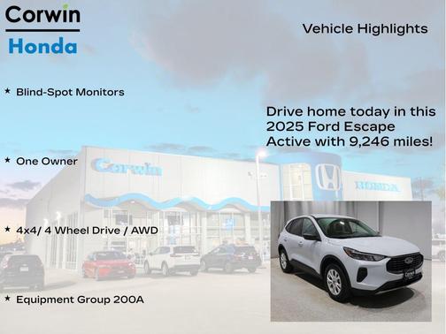 2025 Ford Escape Active