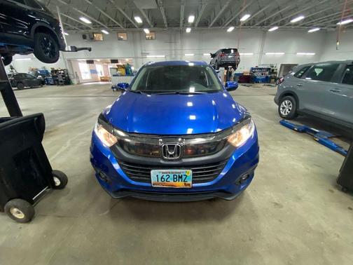Aegean Blue 2021 Honda HR-V EX