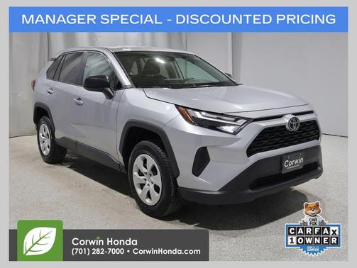 Silver Sky Metallic 2024 Toyota RAV4 LE