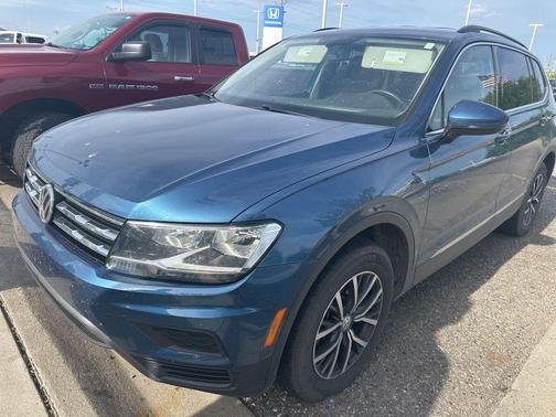 Stone Blue Metallic 2020 Volkswagen Tiguan 2.0T SE 4MOTION