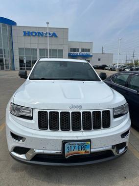 Bright White Clearcoat 2015 Jeep Grand Cherokee Summit