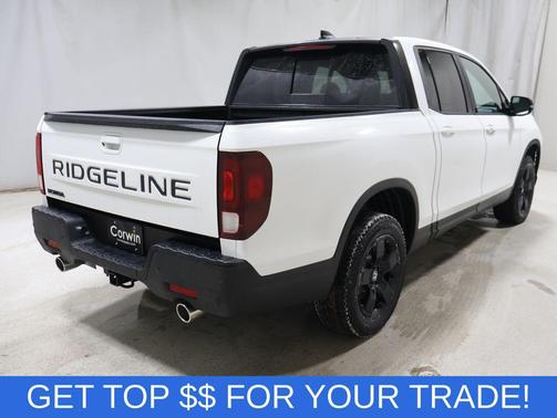 Platinum White Pearl 2026 Honda Ridgeline Black
