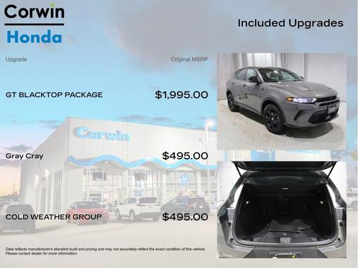 Gray Cray 2024 Dodge Hornet GT AWD