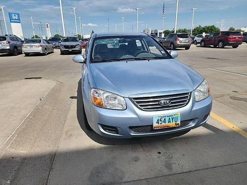 Ice Blue 2008 Kia Spectra EX