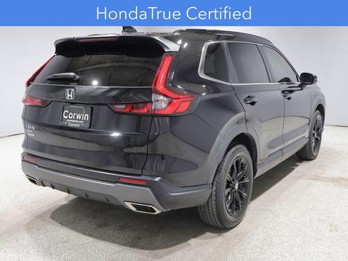 Crystal Black Pearl 2025 Honda CR-V Hybrid Sport AWD