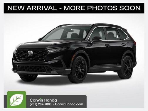 Crystal Black Pearl 2025 Honda CR-V Hybrid Sport AWD