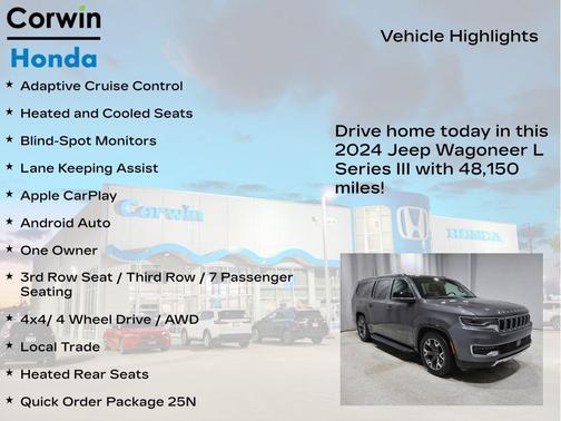 2024 Jeep Wagoneer L Series III 4x4